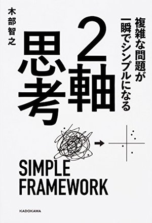 複雑な問題が一瞬でシンプルになる 2軸思考